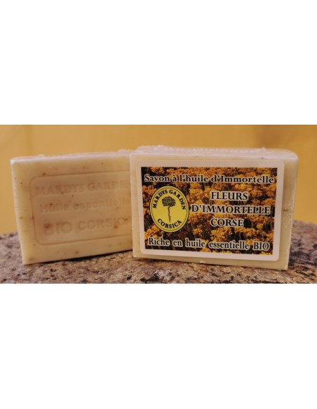 Savon exfoliant à l'immortelle