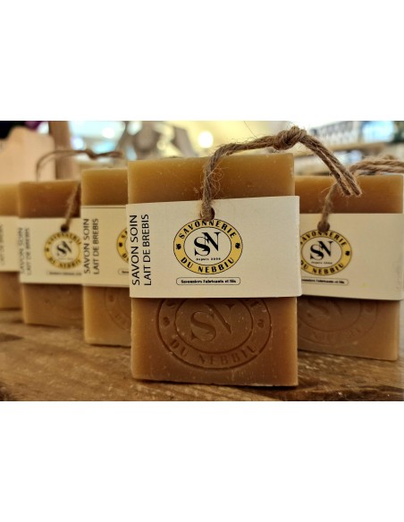 Savon lait de brebis fleur d'oranger