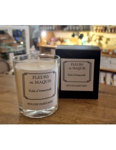 Bougie parfumée "éclat d'immortelle"