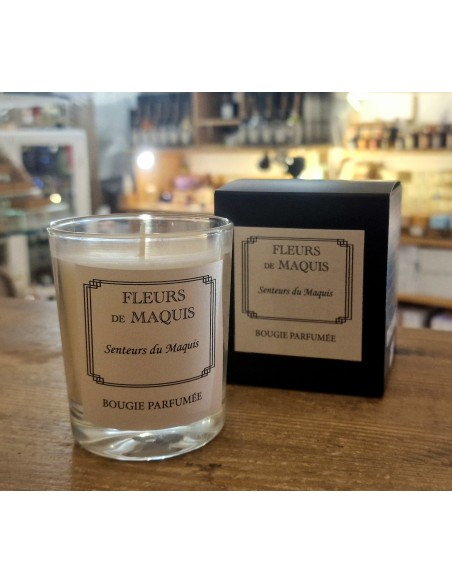 Bougie parfumée "senteurs du maquis"