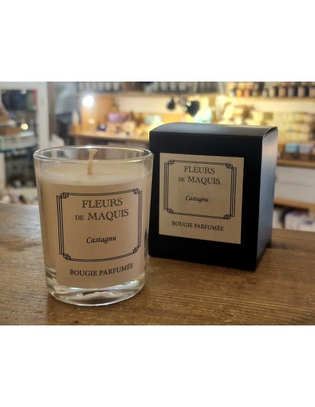 Bougie parfumée "castagnu"
