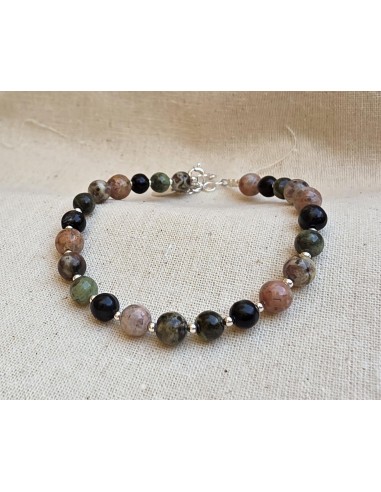 Bracelet pierres de Corse mixte